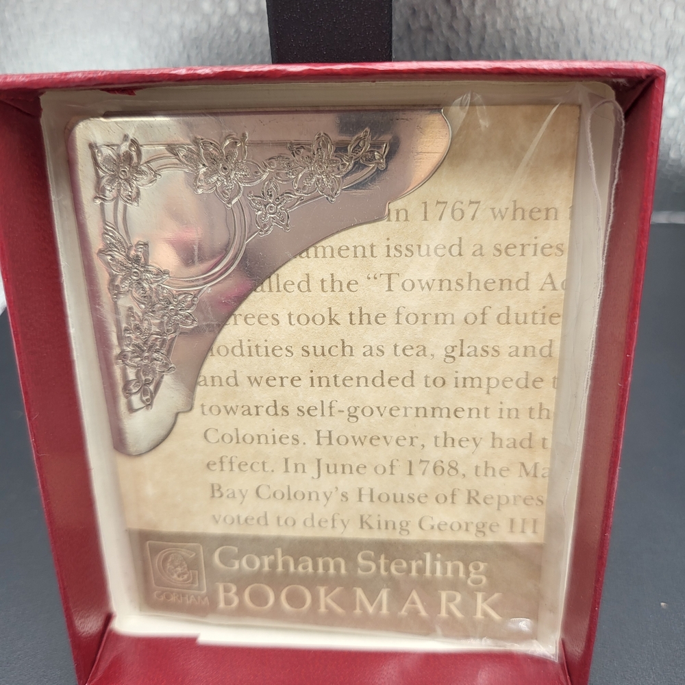 Gorham Sterling Silver Bookmark